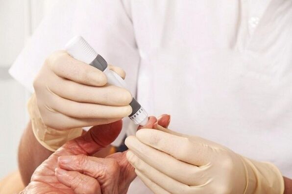 Blood fence for measuring diabetes sugar