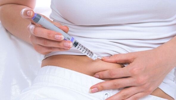 Involi injection in diabetes