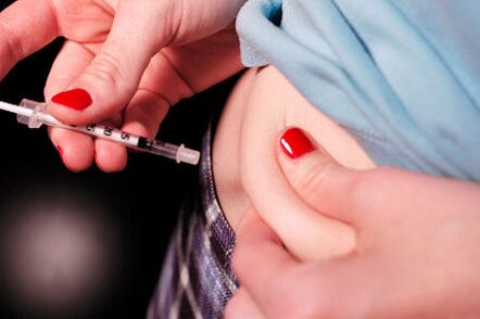 Insulin injections as the main method of treatment of type 1 diabetes